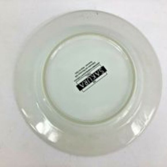 NEW 4 Sakura Fiddlestix SNOWMEN PORTRAIT Dessert Plates 4 Colors & Designs Disc. - Picture 6 of 8